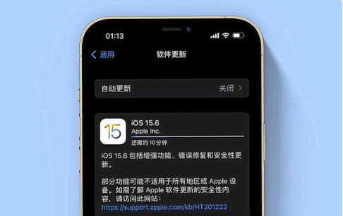 阳江镇苹果手机维修分享iOS 15.6续航怎么样 